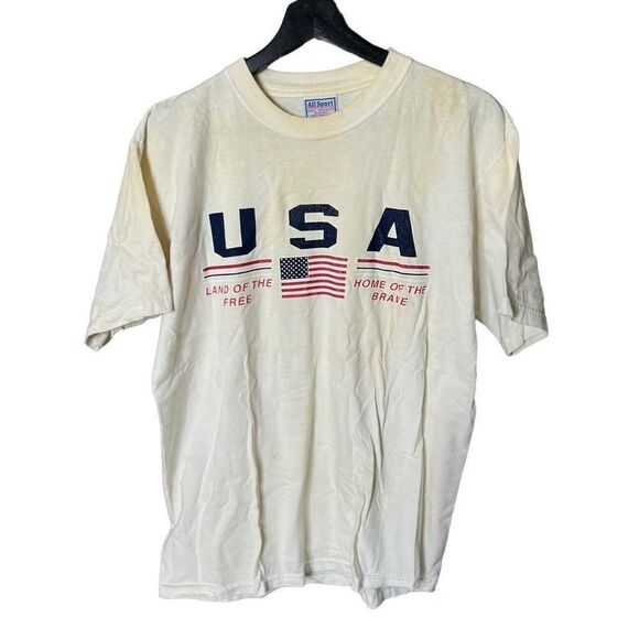 VTG USA T Shirt Medium - Picture 1 of 3